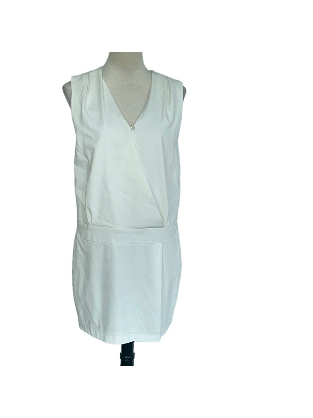 Gap: Off White Sleeveless Dress: Size 8